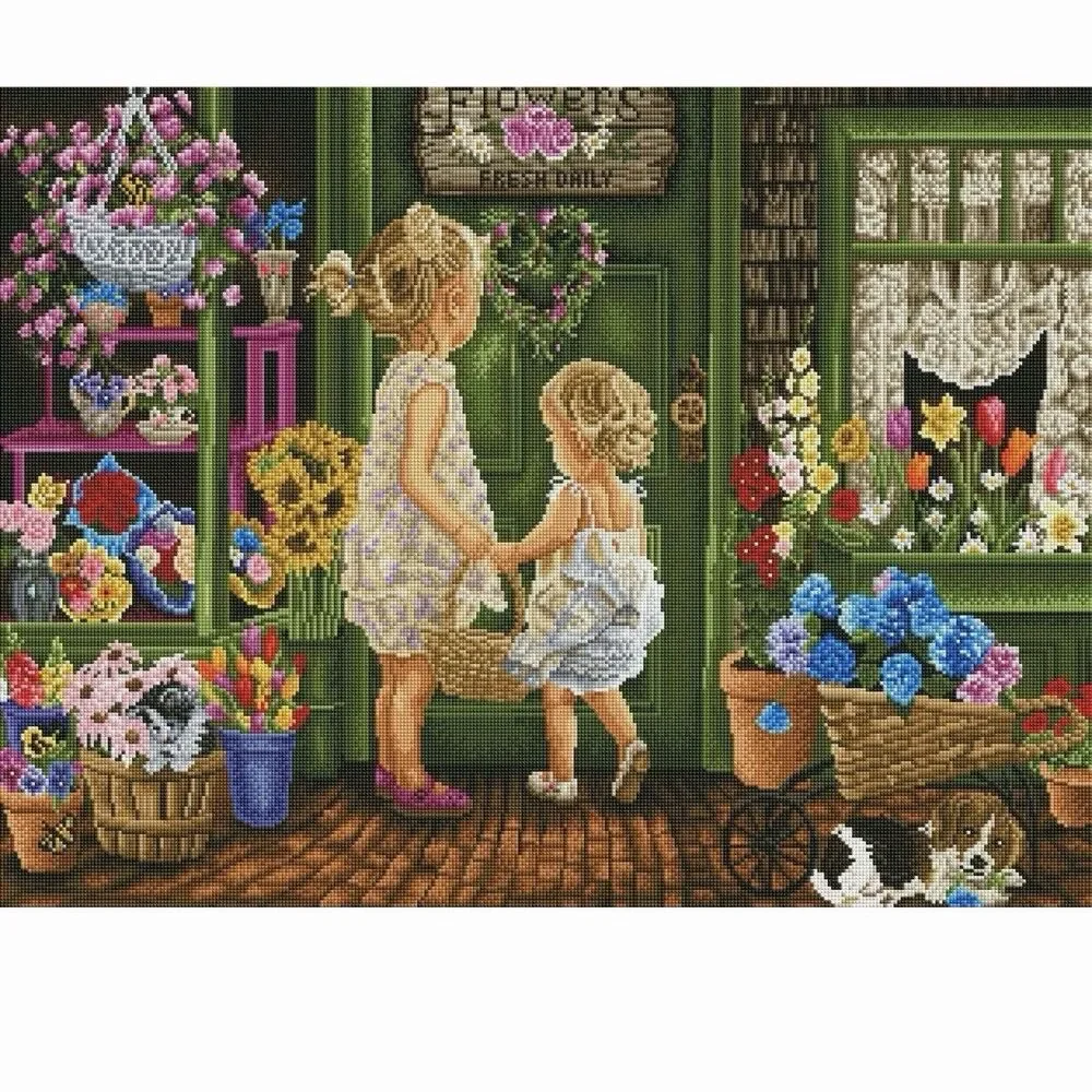 Dreamer Designs Diamond Art Painting Square Kit Flowers For You By Tricia Reilly